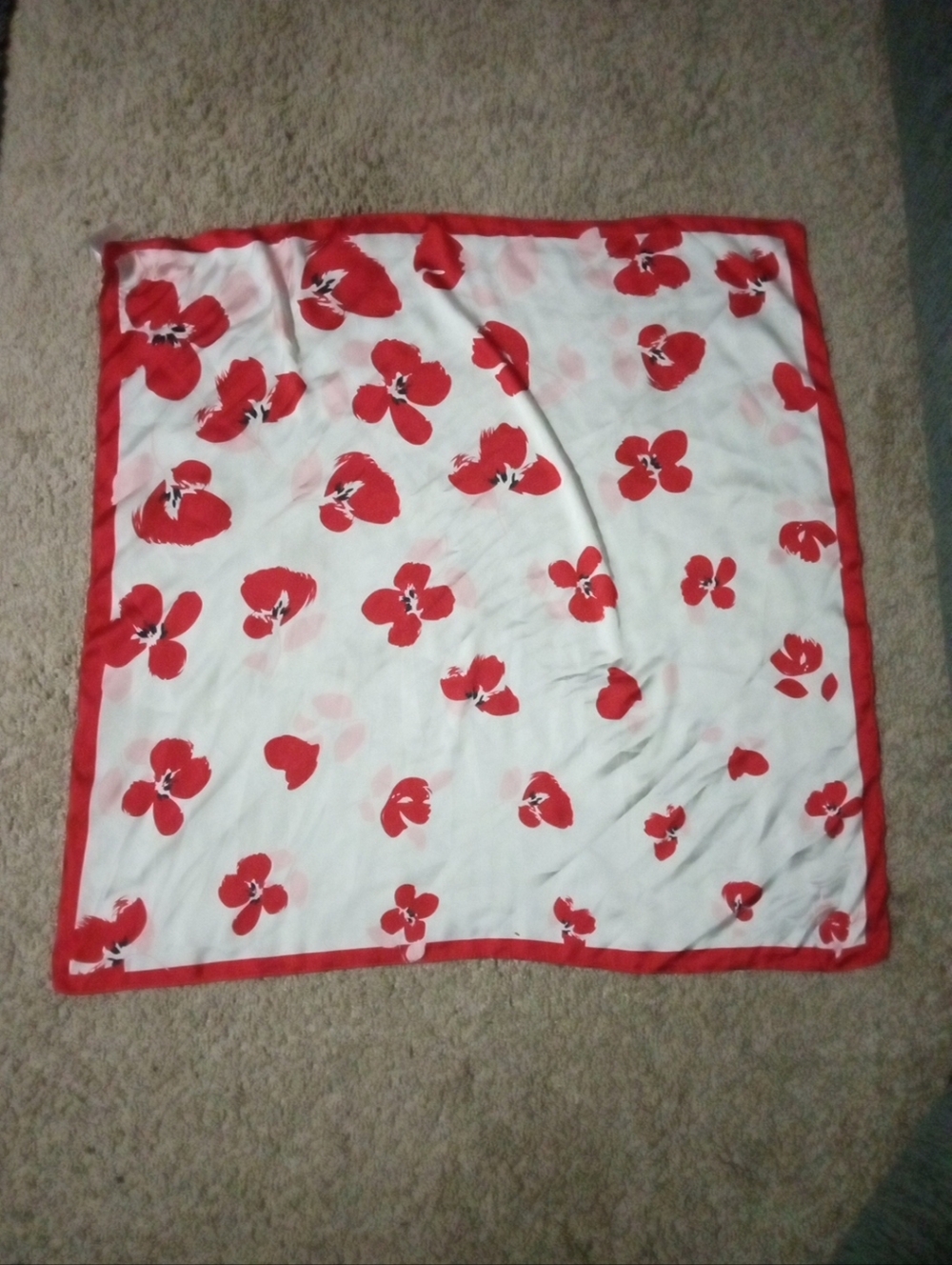GORGEOUS Kate Spade NY Painterly Bouquet 27" Scarf